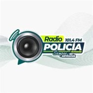 Policia Nacional Medellin 96.4 FM Logo